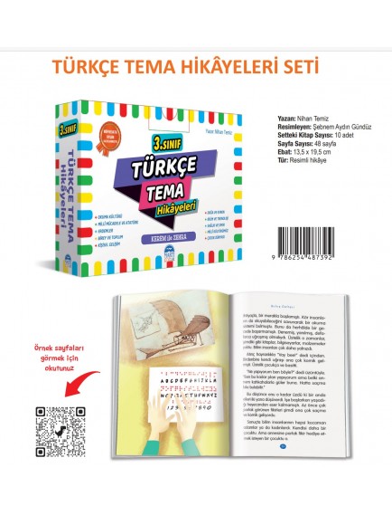 Martı Çocuk Yayınları 3 . Sınıf Türkçe Tema Hikayeleri