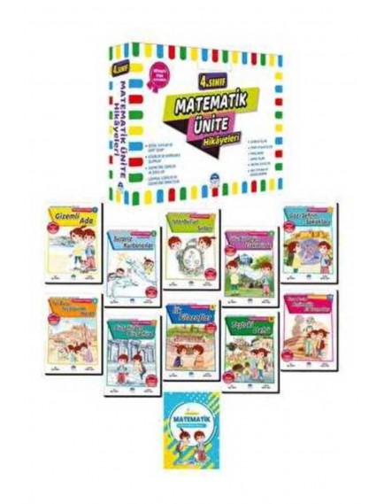Martı Yayınları 4. Sınıf Matematik Ünite Hikayeleri