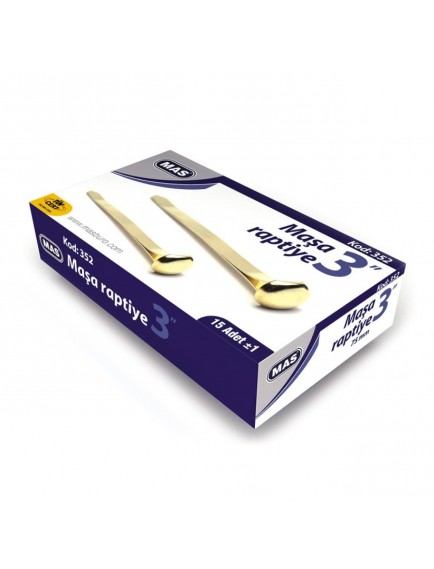 Mas 15'Li 3" Maşa Raptiye 352