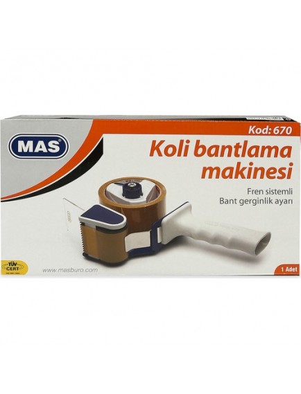 Mas 2" Koli Bantlama Makinesi 670