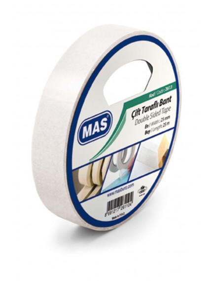 Mas 25X25 Mm Çift Taraflı Bant 2613