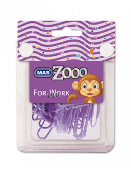 Mas Zoo Seffaf Dikdörtgen Kutuda PlastikKaplı Mor Atas No:3