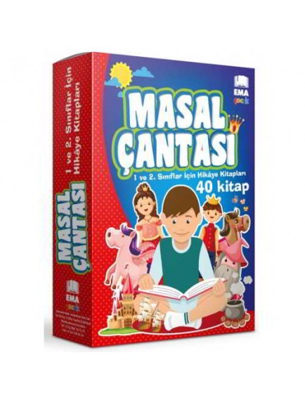 Masal Çantası (40 Kitap) - Kolektif - Ema Yayınları