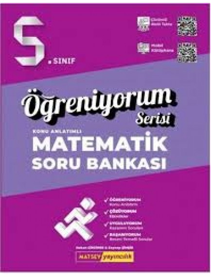 Matsev Yayınları 5. Sınıf Matematik Öğreniyorum Konu Anlatımlı Soru Bankası 