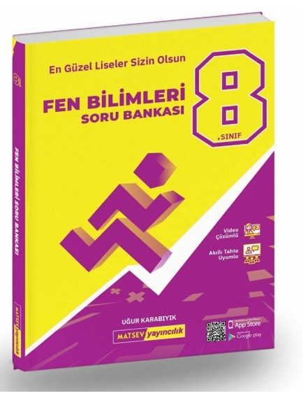 Matsev Yayınları 8. Sınıf Fen Bilimleri Soru Bankası