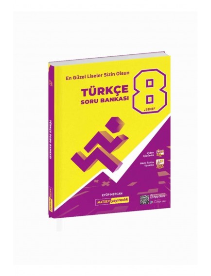 Matsev Yayınları 8.Sınıf Türkçe Soru Bankası