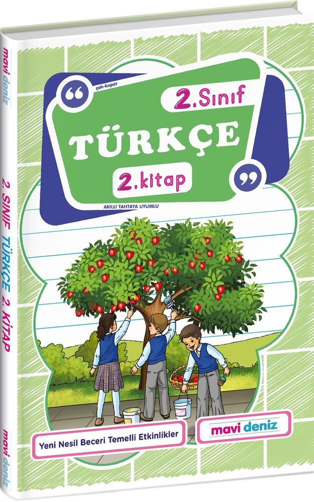 Mavi Deniz Yayınları 2. Sınıf Türkçe 2. Kitap