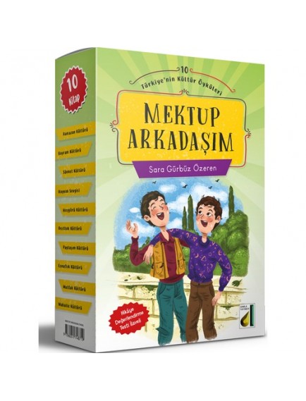 Mektup Arkadaşım (10 Kitap) - Sara Gürbüz Özeren - Damla Yayınları