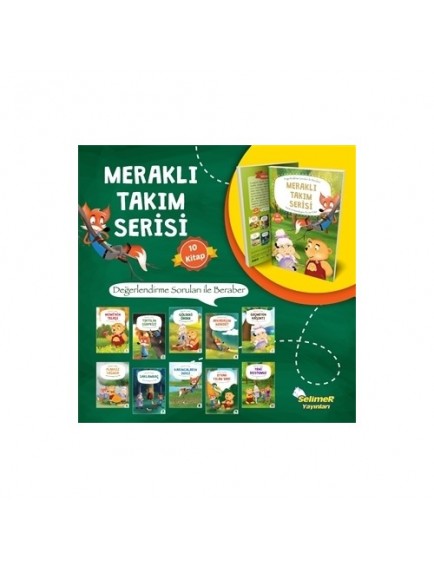 Meraklı Takım Serisi (10 Kitap Takım) - Ercan Polat - Selimer Yayınları