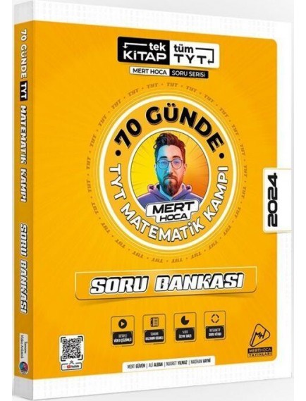 Mert Hoca Yayınları 70 Günde Tyt Matematik Soru Bankası