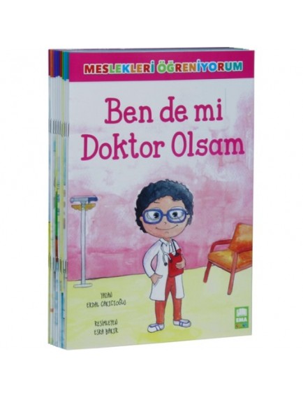 Meslekleri Öğreniyorum (10 Kitap) - Erdal Çakıcıoğlu - Ema Yayınları