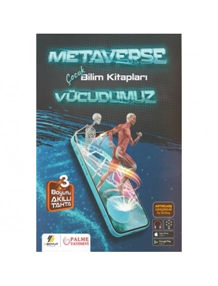 Metaverse Çocuk Bilim Kitapları Vücudumuz - 4 Boyut Yayınları