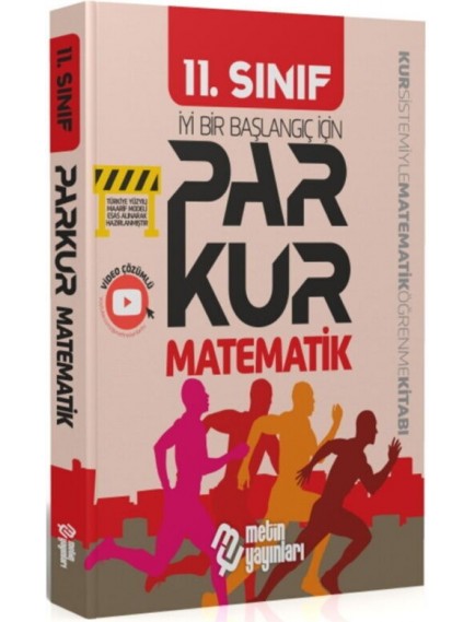 Metin Yayınları 11. Sınıf Parkur Matematik Öğrenme Kitabı 