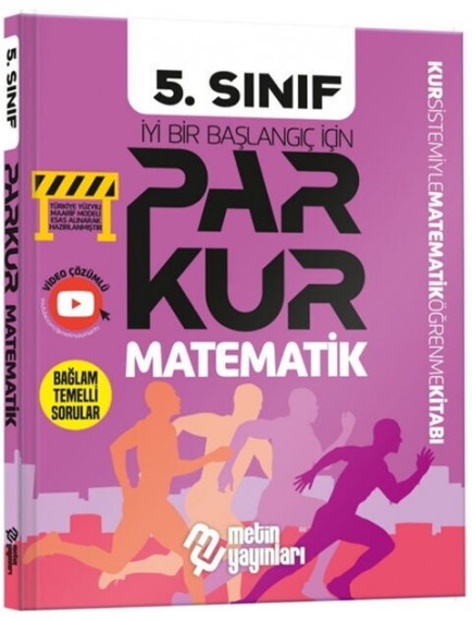 Metin Yayınları 5. Sınıf Matematik Parkur Çözümlü Soru Bankası