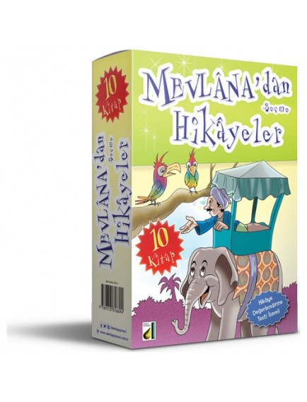 Mevlana’dan Seçme Hikayeler (10 Kitap) - Sara Gürbüz Özeren - Damla Yayınları