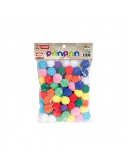 Mikro 100'Lü 20Mm Ponpon Pnc-20