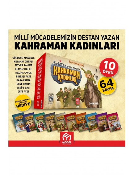 Milli Mücadelede Kahraman Kadınlar Hikaye Serisi - Doğan Yıldız - Model Yayınları