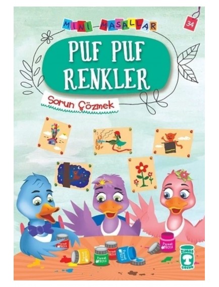 Mini Masallar 4 - Puf Puf Renkler / Timaş