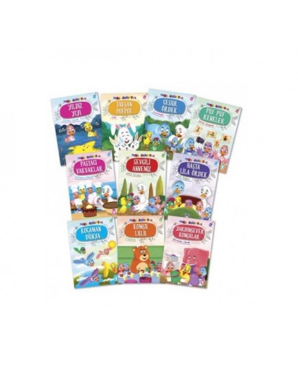 Mini Masallar 4 Set (10 Kitap) - Nalan Aktaş Sönmez - Timaş Yayınları