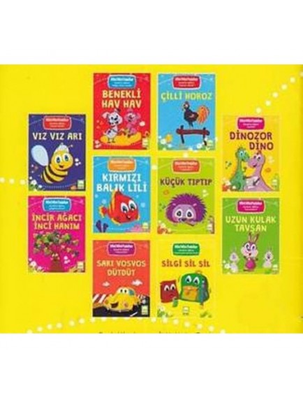 Mini Mini Fabllar Dizisi (10 Kitap) - Fatma Işık - Ema Yayınları