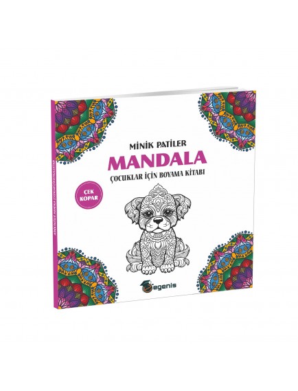 Minik Patiler-Çocuklar İçin Mandala Boyama Kitabı