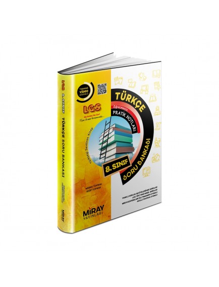 Miray Yayınları 8. Sınıf Türkçe Soru Bankası