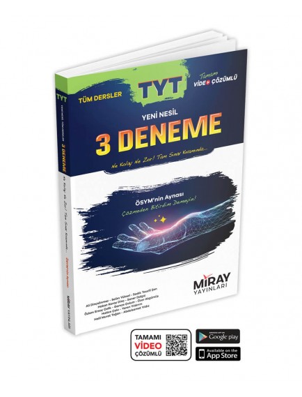 Miray Yayınları Tyt 3 Deneme