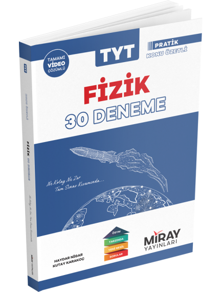 Miray Yayınları Tyt Fizik 30 Deneme