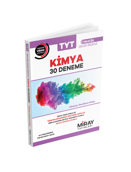 Miray Yayınları Tyt Kimya 30 Deneme