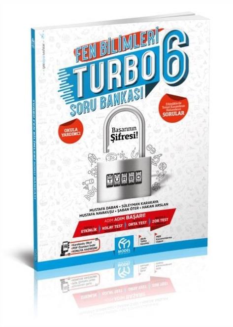Model Eğitim Yayınları 6. Sınıf Fen Bilimleri Turbo Soru Bankası