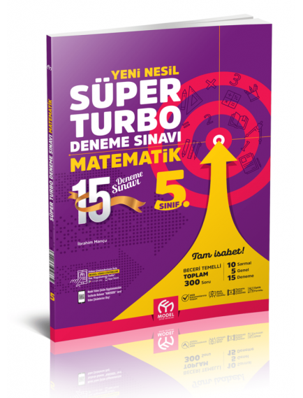 Model Yayınları 5. Sınıf Matematik Süper Turbo Deneme