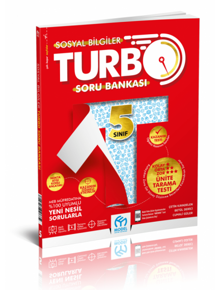 Model Yayınları 5. Sınıf Sosyal Bilgiler Turbo Soru Bankası