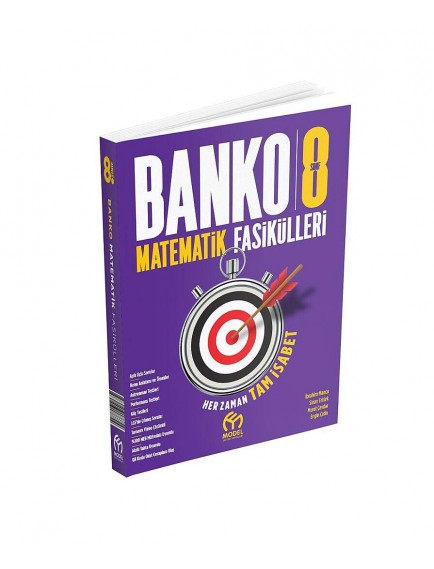 Model Yayınları 8. Sınıf Banko Matematik Fasikülleri(7 Fasikül)