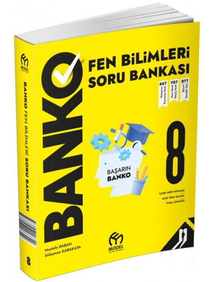 Model Yayınları 8. Sınıf Fen Bilimleri Banko Soru Bankası