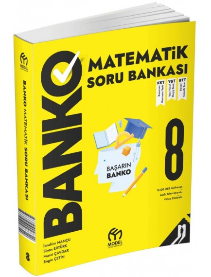 Model Yayınları 8. Sınıf Matematik Banko Soru Bankası