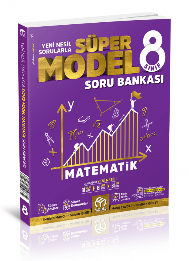 Model Yayınları 8. Sınıf Matematik Süper Soru Bankası