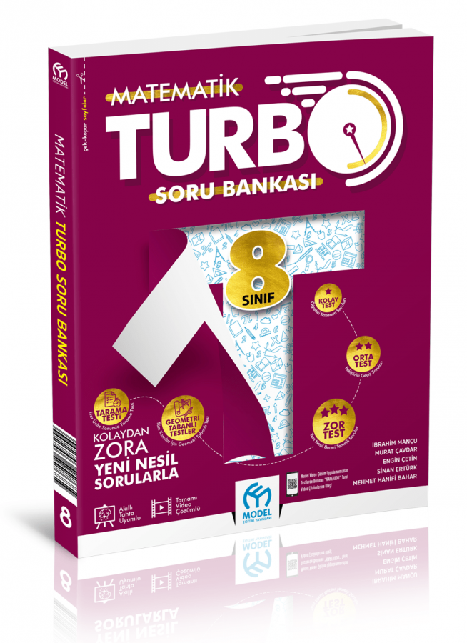 Model Yayınları 8. Sınıf Matematik Turbo Soru Bankası