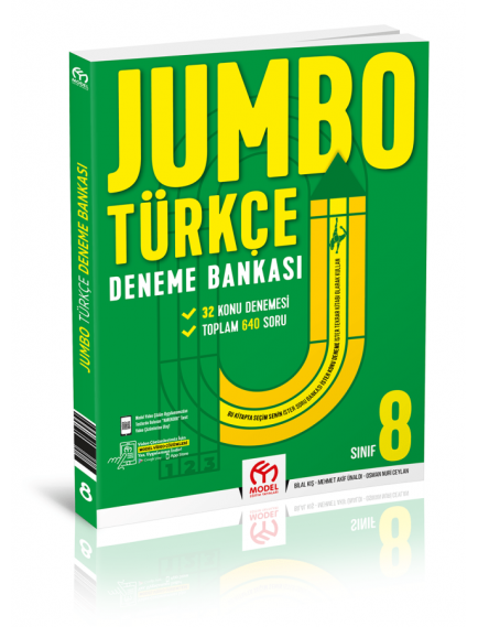 Model Yayınları 8. Sınıf Türkçe Jumbo Deneme(25)
