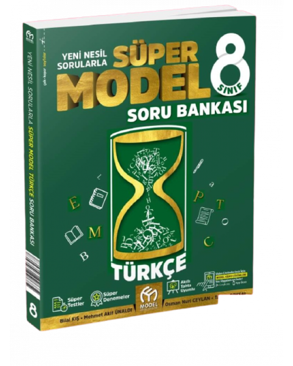 Model Yayınları 8. Sınıf Türkçe Süper Soru Bankası