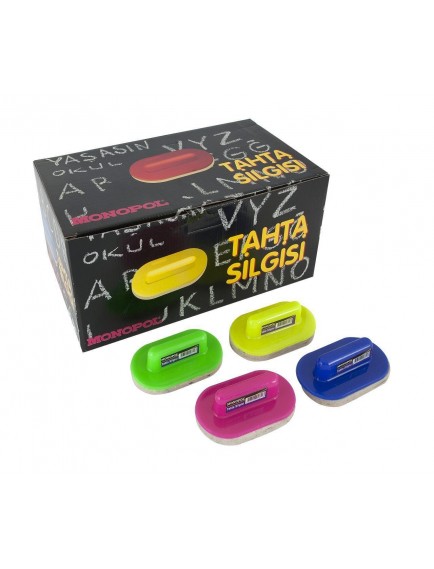 Monopol Plastik Saplı Tahta Silgisi 1402
