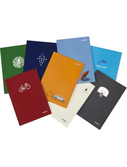 Mopak 100 Yaprak A4 Karton Kapak Kareli Defter