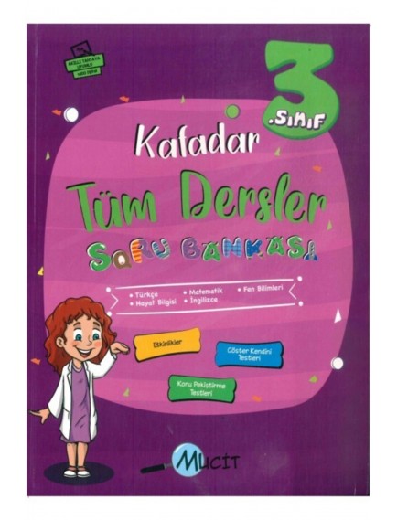 Mucit Yayınları 3. Sınıf Tüm Dersler Kafadar Soru Bankası