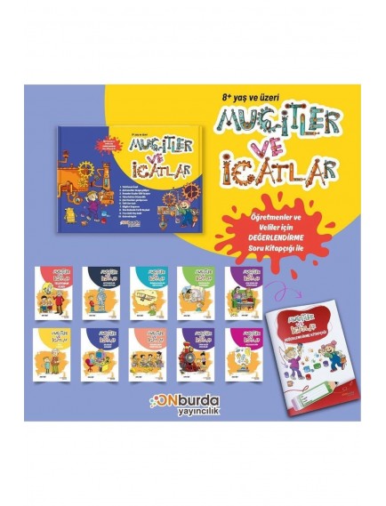 Mucitler Ve İcatlar (10 Kitap) - Kolektif - Onburda Yayınları