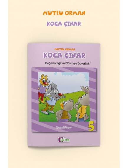 Mutlu Orman Koca Çınar - Ercan Dinçer - Mor Elma Yayınları