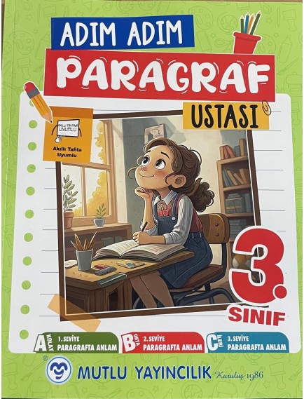 Mutlu Yayınları 3.Sınıf Paragraf Ustası