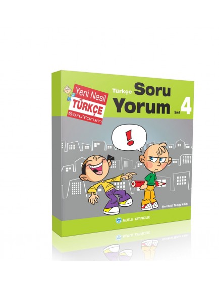 Mutlu Yayınları 4. Sınıf Türkçe Soru Yorum Yeni Nesil