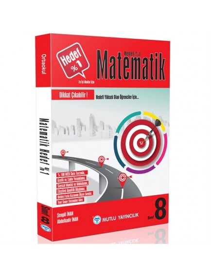 Mutlu Yayınları 8. Sınıf Matematik Hedef %1