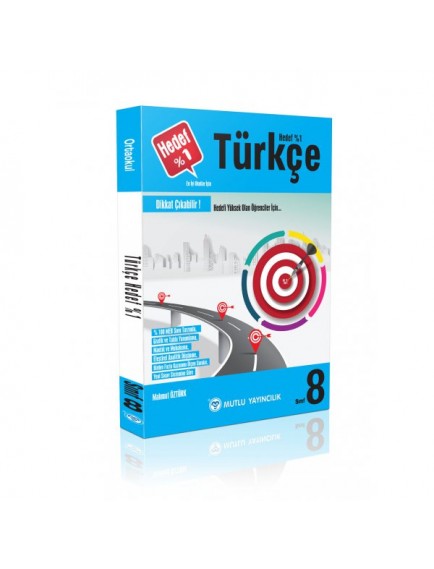 Mutlu Yayınları 8. Sınıf Türkçe Hedef %1