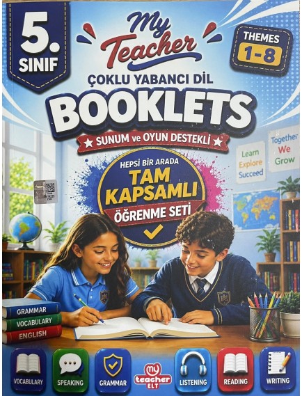 My Teacher Elt 5.Sınıf Çoklu Yabancı Dil İngilizce 16 Fasikül (Ezel Ballı)
