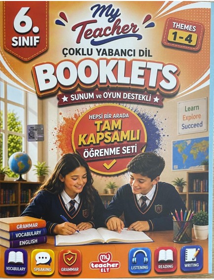 MY TEACHER ELT 6.SINIF ÇOKLU YABANCI DİL BOOKLETS İNGİLİZCE 8 FASİKÜL(27)